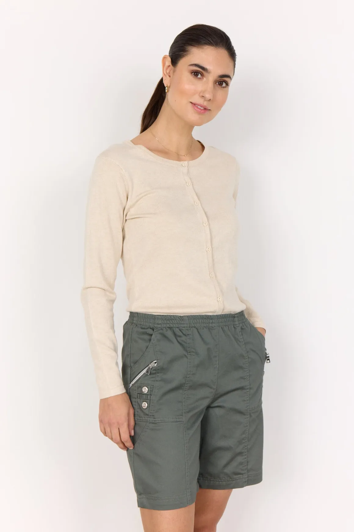 SC-AKILA 2-C Shorts Dammigt grönt