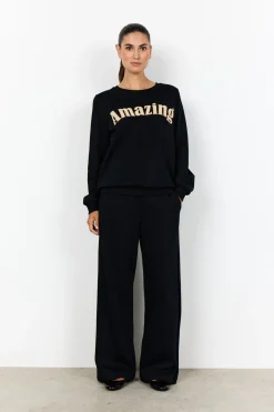 SC-ANGELIN 1 Sweatshirt Svart