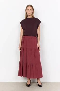 SC-BANU 314 Blus Mörk plommon