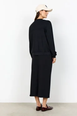 SC-BANU 293 Cardigan Svart