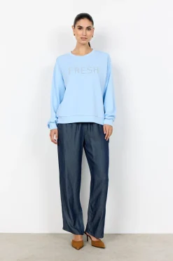 SC-BANU 291 Sweatshirt Ljusblå