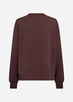 SC-BANU 317 Sweatshirt Mörk plommon