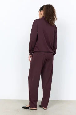 SC-BANU 318 Sweatshirt Mörk plommon