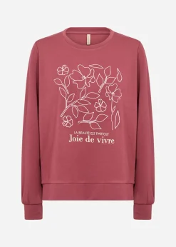 SC-BANU 287 Sweatshirt Rubinröd