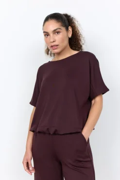 SC-BANU 315 T-shirt Mörk plommon