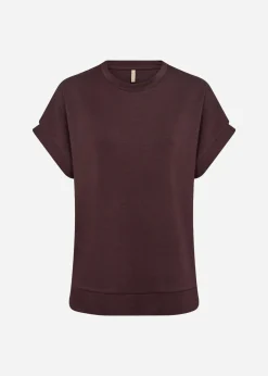 SC-BANU 245 T-shirt Mörk plommon
