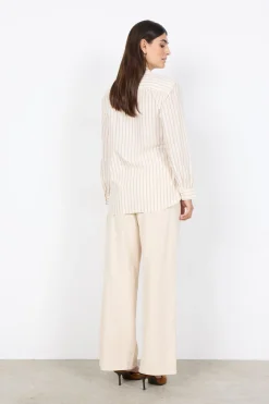 SC-BARDOT 3 Skjorta Cream