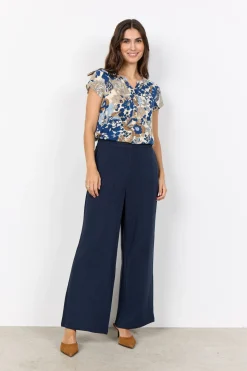 SC-CANNIE SOLID 2-B Byxor Navy
