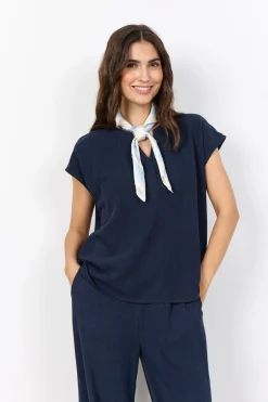 SC-CANNIE SOLID 1 T-shirt Navy