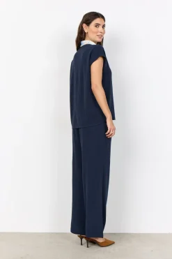 SC-CANNIE SOLID 1 T-shirt Navy