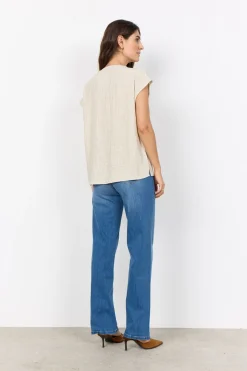 SC-CANNIE 1 T-shirt Ljus sand