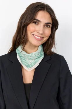 SC-CARNA 1 Scarf Ljusgrön