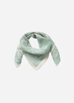 SC-CARNA 1 Scarf Ljusgrön