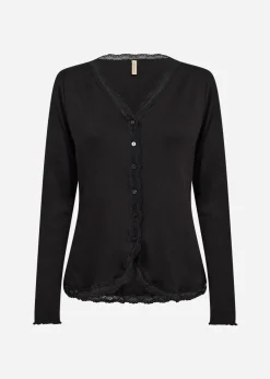 SC-CHANILLA 2 Cardigan Svart