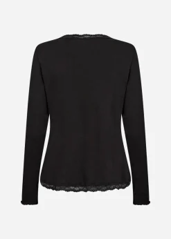 SC-CHANILLA 2 Cardigan Svart