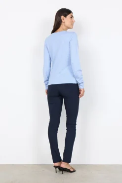 SC-DOLLIE 446 Cardigan Ljusblå