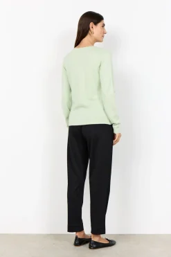 SC-DOLLIE 446 Cardigan Ljusgrön