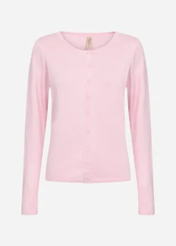 SC-DOLLIE 446 Cardigan Lyseröd