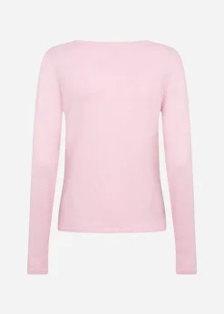 SC-DOLLIE 446 Cardigan Lyseröd