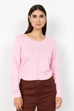 SC-DOLLIE 446 Cardigan Lyseröd