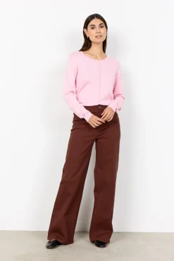 SC-DOLLIE 446 Cardigan Lyseröd