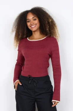 SC-DOLLIE 810 Pullover Rubinröd