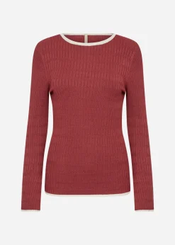 SC-DOLLIE 810 Pullover Rubinröd