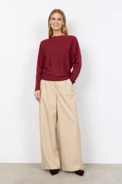 SC-DOLLIE 663 Pullover Rubinröd