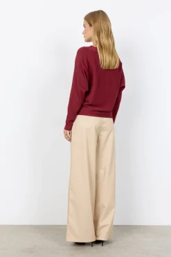 SC-DOLLIE 663 Pullover Rubinröd