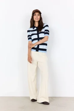 SC-DOLLIE STRIPE 820 Pullover Navy
