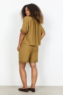 SC-FABRINA 1-C Shorts Oliv