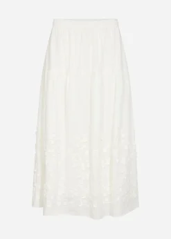 SC-FAHIMA 2 Kjol Off white