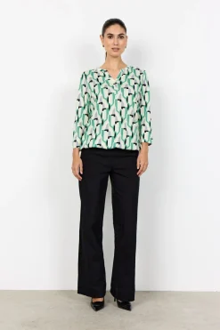 SC-FELICITY AOP 534 Blus Grön