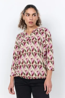SC-FELICITY AOP 552 Blus Mörkröd
