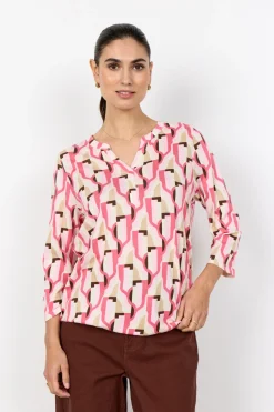 SC-FELICITY AOP 534 Blus Pink
