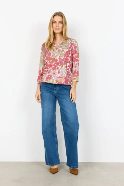SC-FELICITY AOP 536 Blus Pink
