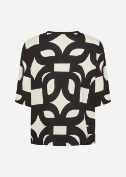 SC-FELICITY AOP 541 T-shirt Svart