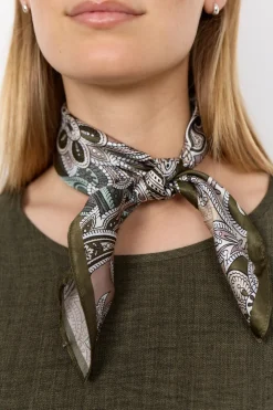 SC-GINETTE 1 Scarf Mörkgrön