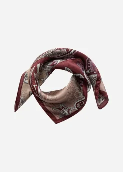 SC-GINETTE 1 Scarf Mörkröd