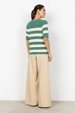 SC-KANITA STRIPE 35 Pullover Grön