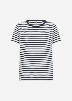 SC-RINA STRIPE 22 T-shirt Navy